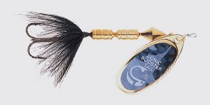 Блесны фирмы Yakima Bait, модель Sonic Rooster Tail 1/2 oz.(185-латунь/179-серебро)